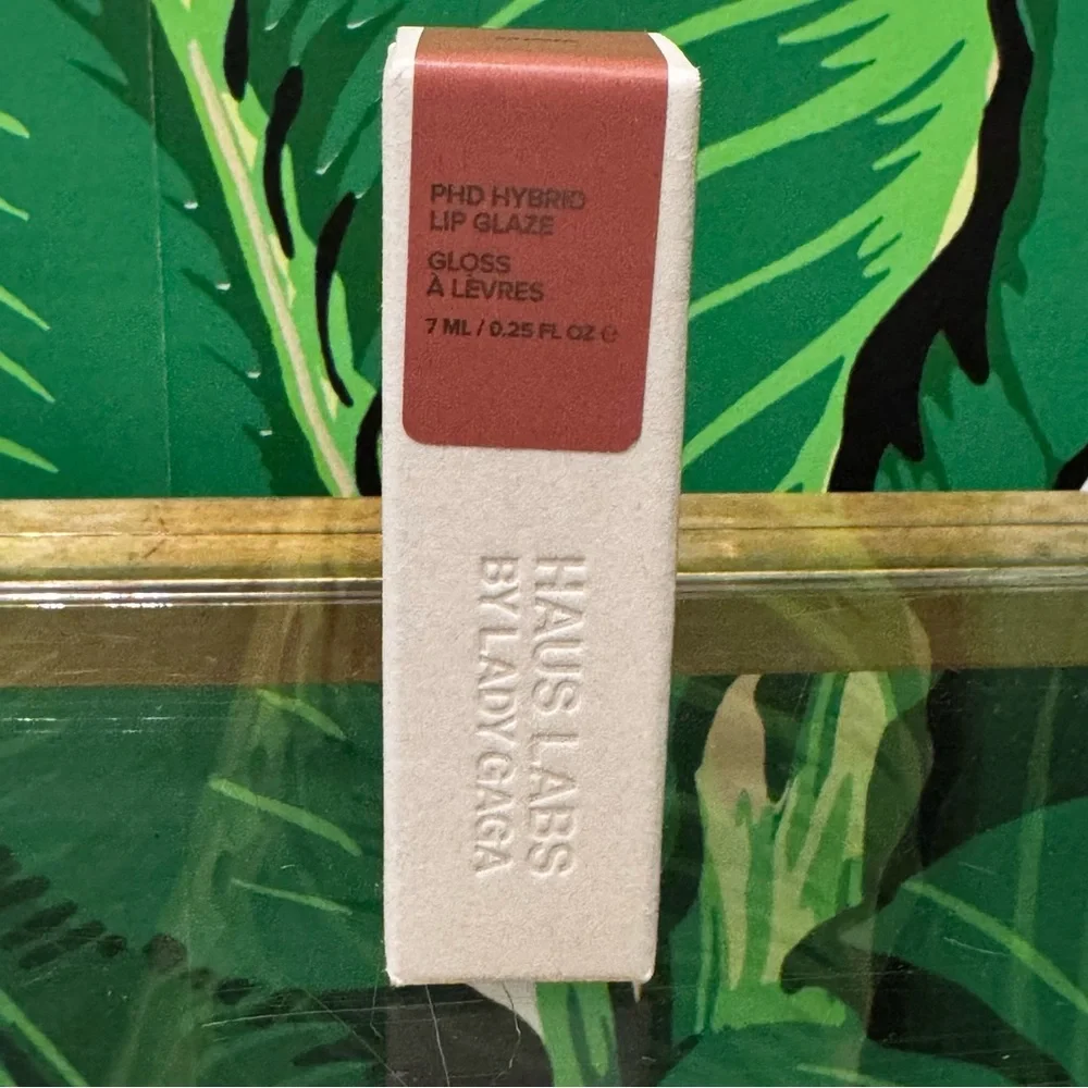 NWT Haus Labs PhD Hybrid Lip Glaze Guava Full Size 7mL